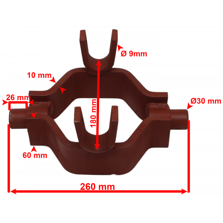SIŁOWNIK TELESKOPOWY PRZYCZEPY AUTOSAN D-732 SKOK 503 mm + KOŁYSKA